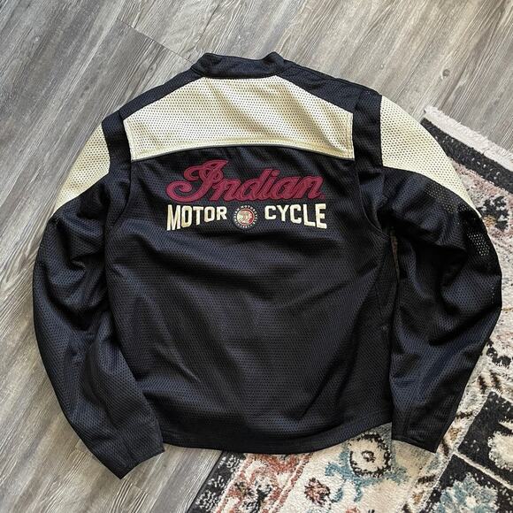 Indian Motorcycle Mesh Lightweight Riding Jacket - Picture 9 of 9